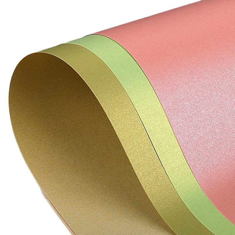 A4/A3 Thin Single-Sided Pearlescent Paper 120gsm for Crafts & Backgrounds