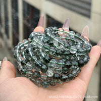 Natural Phantom Quartz Beaded Bracelet for Women