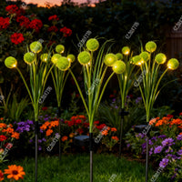 Solar Powered LED Ball String Lights Outdoor Waterproof Garden Lawn Decorative Night Light