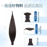 Synthetic Hair Bun Extension for Women, Chinese Style Chignon Hairpiece