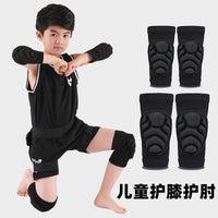 Kids' Sponge Knee and Elbow Pads Set for Cycling, Skating, and Balance Bikes
