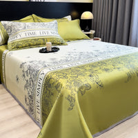 Summer Ice Silk Cooling Mat 3-Piece Set for Beds