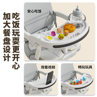 Foldable Multi-functional Baby High Chair for Indoor and Outdoor Use