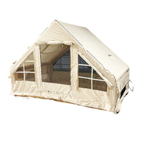Inflatable Camping Tent 6.3㎡ Quick Setup Rainproof Windproof Outdoor Shelter for 4-5 People