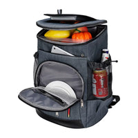Insulated Backpack Cooler Bag, 35L Large Capacity, Waterproof, for Outdoor Picnics, Food Delivery