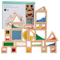 Translucent Acrylic Sensory Building Blocks for Early Learning