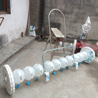 Manual Rice Seeder Planter for Paddy Fields and Millet, Hand-Pulled Spot Seeder