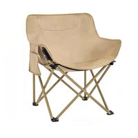 Portable Folding Camping Chair with Adjustable Height for Outdoor Beach Fishing Picnics
