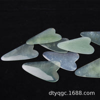 Jade Gua Sha Scraping Board for Facial Massage and Blackhead Removal