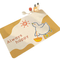Kids' Non-Slip Bath Mat with Suction Cups for Shower and Bathtub