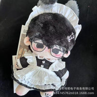Doll Glasses Metal Square Frame for 20cm Cotton Dolls, Plush Toys, and Pet Accessories