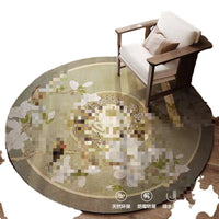 Chinese Style Diatomaceous Earth Soft Mat Round Living Room Coffee Table Study Chair Mat