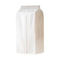 Dustproof Garment Bag for Wardrobe Storage, Full Enclosed Suit Coat Down Jacket Hanging Clothes Cover for Home Use