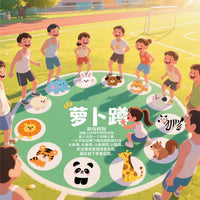 Team Building Radish Squat Game Prop for Outdoor Group Activities and Student Breaks