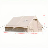 Portable 300D Inflatable Camping Tent for Outdoor Overnight Stays, Rainproof & Sun Protection, Easy Setup