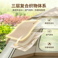 Automatic Pop-Up Camping Tent with Panoramic View and Sun Protection