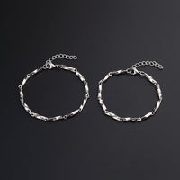 Mobius Titanium Steel Bracelet for Men and Women, Hip-Hop Style, Minimalist Design
