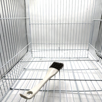 Bird Cage Cleaning Steel Wire Brush for Hamster Parrot Cages, Multi-functional Seamless Gap Cleaner