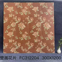 FC300*1200mm Molded Interior Wall Tile for Villas and Self-Built Homes, Vintage Cement Decorative Panel