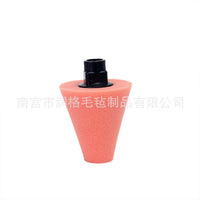 Car Wheel Hub Polishing Sponge Cone Pad for Detailing and Waxing