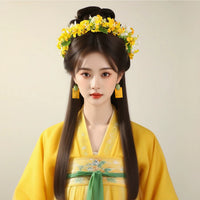 INS Style Floral Bridal Headband for Beach Vacations and Wedding Photography