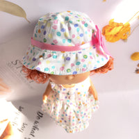 24cm Mia Doll Cotton Floral Dress Outfit