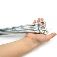 Heavy-Duty Galvanized Carbon Steel Tent Stakes for Camping and Outdoor Shelters