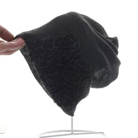 Knitted Floral Beanie Scarf Combo for Women, Windproof Headwrap, Thin Spring/Autumn Style