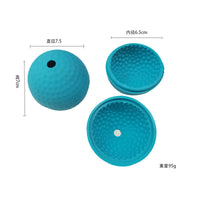 Silicone Golf Ball Ice Cube Mold for Whiskey Cocktails, Round Single Cavity Sphere Maker for Cake Jelly Chocolate Soap