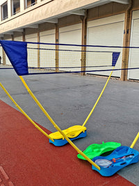 Portable Badminton Net Set for Outdoor and Indoor Play, 3M Adjustable Height