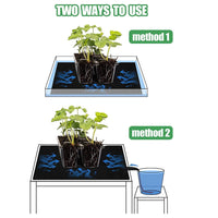 Automatic Plant Watering Capillary Mat for Greenhouse Hydroponics and Indoor Potted Plants