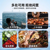 Portable Insulated Cooler Box for Fishing Camping Outdoor Activities - 72-Hour Cold Retention