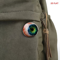 Realistic Eyeball Monster Eye Brooch Pin for Fashion & Costume Parties