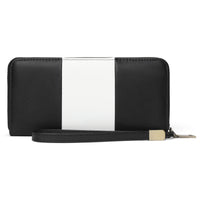 Accordion RFID Blocking Long Wallet Passport Holder for Men and Women