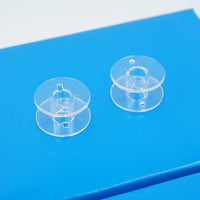 Clear Plastic Bobbins for Household Sewing Machines, Universal Fit