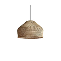 Handwoven Rattan Pendant Light, Nordic Design for Dining Room, Bar, Teahouse, Restaurant