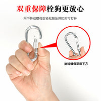 304 Stainless Steel Dog Leash Chain for Small to Large Dogs, Anti-Bite Pet Collar and Tie-Out Cable