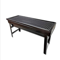 Portable Charcoal Grill Folding BBQ Rack for Outdoor Camping and Home Use