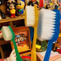 Giant Toothbrush Shaped Long Handle Bath Body Brush for Back Exfoliation and Showering
