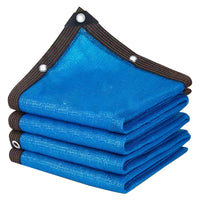 Blue Sun Shade Netting for Outdoor Patios, Pools, and Gardens, UV Protection, Thickened Fabric