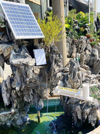 Solar Powered Water Circulation Oxygenation Pump for Outdoor Garden Pond Fountain Fish Tank Filter
