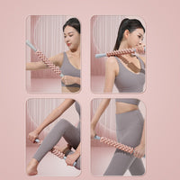 Muscle Release Massage Stick Yoga Fitness Fascia Roller Calf Foot Massager Peanut Ball