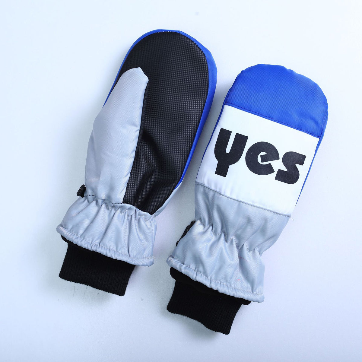 Winter Ski Gloves with Lanyard, Windproof Thermal Cycling and Mountaineering Mittens