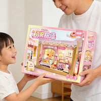 DIY Creative Miniature Dollhouse Kit for Girls