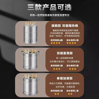 Smokeless Charcoal Grill for Home and Outdoor Use, Portable Stainless Steel BBQ Oven for Roasting Skewers