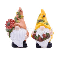 Harvest Festival Garden Gnome Statues Outdoor Yard Decor