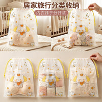Dustproof Waterproof Drawstring Shoe Storage Bag for Travel and Dorms