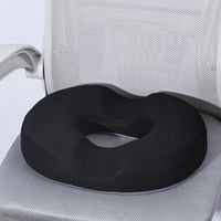 Donut Memory Foam Seat Cushion with Gel for Pressure Relief and Height Increase