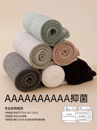 Men's Loose Fit Cotton Sleep Socks - Thin, Non-binding, Knee-High for Summer