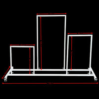 Portable KT Board Display Stand with Wheels for Events and Parties